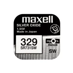 Baterie ceas Maxell SR731SW V329 1.55V oxid de argint 1buc