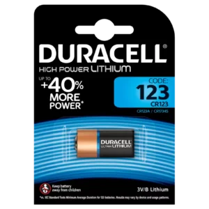 Baterie DURACELL CR123 3V LITIU 16.8x3.45mm