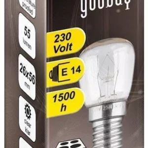 Bec cu incandescenta pentru cuptor E14 15W 1500h 2200K Goobay