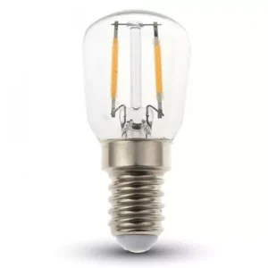 Bec E14 ST26 cu filament LED 2W 6000K alb rece V-TAC