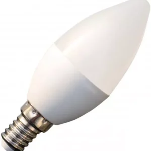 Bec LED lumanare E14 6W 230V lumina naturala Well