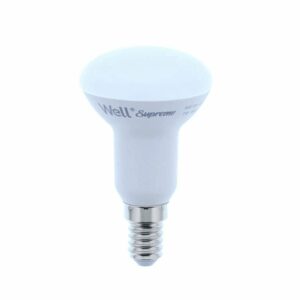 Bec spot LED R50 E14 7W 230V 650lm 6500K lumina rece Supreme Well LEDLC-R507E14-07-WL