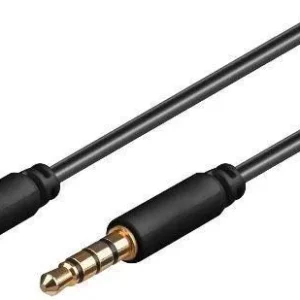 Cablu 4 pini 3.5 mm stereo 2m tata-tata Goobay