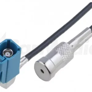Cablu adaptor 0.25m antena Fakra mama - ISO mama VW MFD2 RNS2 4CarMedia AD.ANT.N011