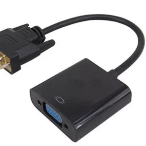 Cablu adaptor DVI-D 24+1 tata la VGA mama 0.2m