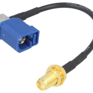 Cablu adaptor Fakra mama - SMA mama in unghi drept 10cm JC Antenna AD.ANT.005