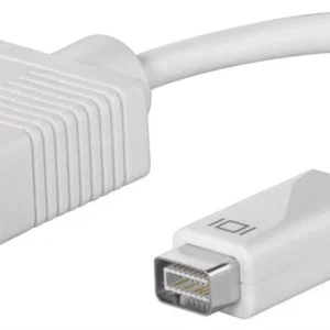 Cablu adaptor mini DVI-I la VGA mama Goobay