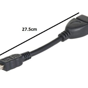 Cablu adaptor OTG miniUSB - USB mama 27.5cm case de marcat tablete telefoane SMART