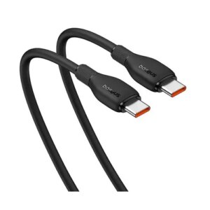 Cablu alimentare /date Baseus Pudding Fast Charging USB Type-C - USB Type-C 100W 1.2m negru P10355702111-00