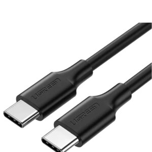 Cablu alimentare si date Premium Ugreen US286 50996 USB-C - USB-C 0.5m 60W /3A negru