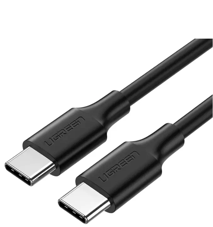 Cablu alimentare si date Premium Ugreen US286 50996 USB-C - USB-C 0.5m 60W /3A negru