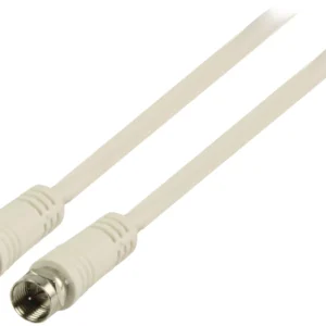 Cablu antena 5m alb F tata - F tata Valueline
