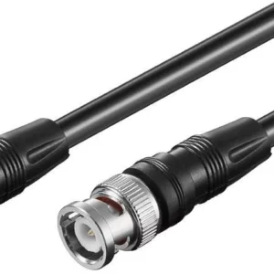 Cablu audio video BNC tata - BNC tata 20m Goobay