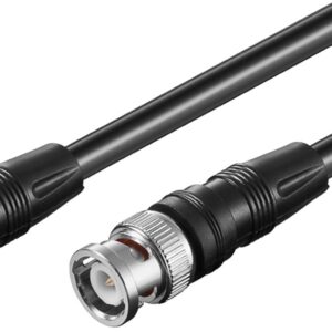 Cablu conector video BNC (RG59) 5m dublu ecranat tata-tata Goobay 50074