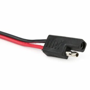 Cablu cu conector TAKSI PAS 8MM 18AWG (- dezizolat) rosu