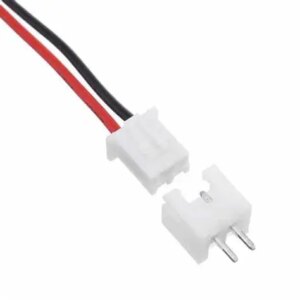 Cablu cu conectori 2pini JST pas 2.54mm mama + tata PCB