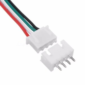Cablu cu conectori 4pini JST pas 2.54mm mama + tata PCB