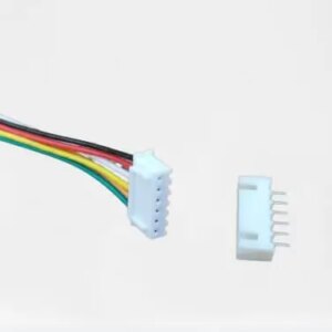 Cablu cu conectori 6pini JST pas 2.54mm mama + tata PCB