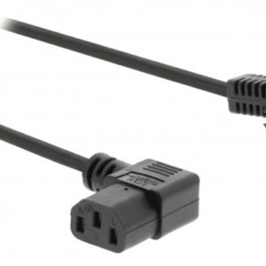 Cablu de alimenatre 5m PC Schuko 90 grade - IEC-320-C13 90 de grade 3x1.00mm negru Valueline