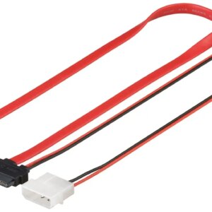 Cablu de date HDD SATA 2in1 + adaptor de alimentare 1.5Gbit/s/3 0.3m 95713 Goobay