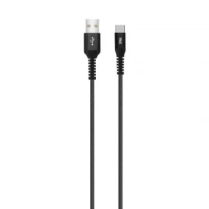 Cablu de date si incarcare USB Type C 3A 1m Well negru