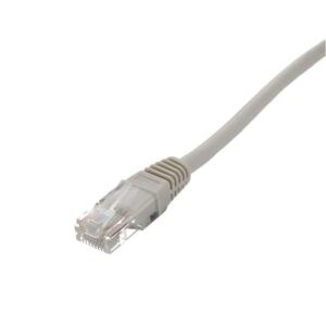 Cablu de retea UTP Cat5e patch cord 10m RJ45-RJ45 gri Well UTP-0008-10GY-WL