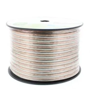 Cablu difuzor transparent 2x4mm CCA Well LSP-CCA4.00TT-100-WL