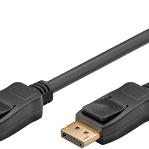Cablu DisplayPort V1.4 tata-tata 1m Full HD 1080p240Hz 4K120Hz 8K60Hz Goobay 61696