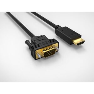 Cablu HDMI cu chip la VGA 1.8m Well
