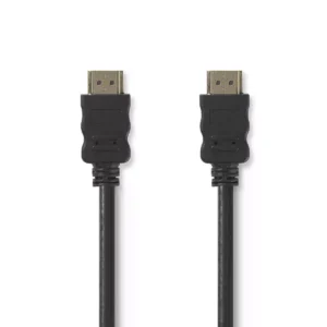 Cablu HDMI tata - HDMI tata cu Ethernet 0.5m Nedis