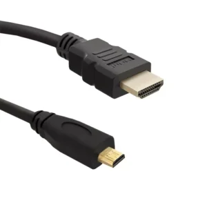 Cablu HDMI v1.4 mufa micro HDMI - HDMI mufa 2m negru QOLTEC 50400