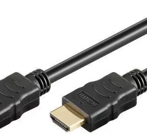 Cablu HDMI2.0 5m cu ethernet 4K Ultra HD 2160p 60Hz OFC 19p tata - HDMI 19p tata aurit Well