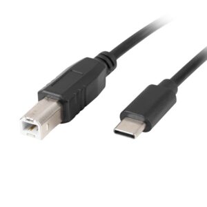 Cablu imprimanta 3m USB-C3.1 tata - USB2.0 B tata negru