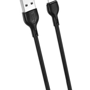 Cablu Iphone lightning - USB Negru 2m 2A XO-NB200-BK