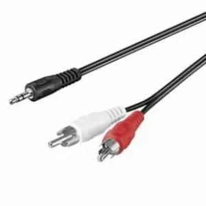 Cablu Jack 3.5 mm stereo la 2x RCA 3m Goobay