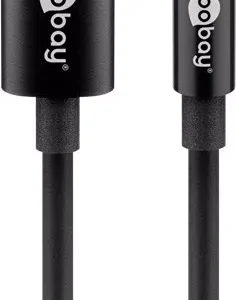 Cablu LIGHTNING audio - Jack 3.5 mm 1m Certificat Apple MFI Goobay