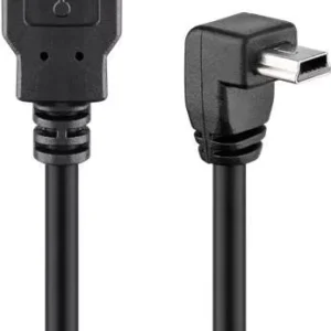 Cablu mini USB 90 grade 1.8m pentru GPS-uri Goobay