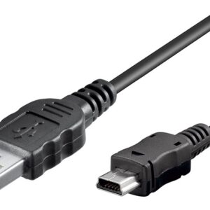 Cablu mini USB B tata - USB 2.0 tata 1m negru