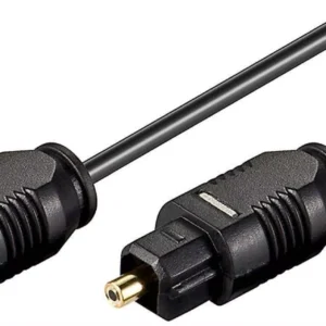 Cablu optic Toslink tata - Toslink tata 1m Goobay