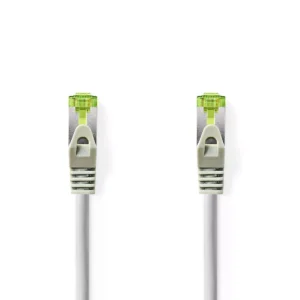 Cablu PiMF Cat7 RJ45 tata - RJ45 tata 10m gri Nedis