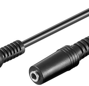 Cablu prelungitor JACK 3.5 mm tata - JACK 3.5 mm mama 5m