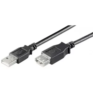 Cablu prelungitor USB 0.6m A tata la USB A mama cupru Goobay