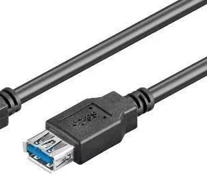 Cablu prelungitor USB 3.0 3m A tata la A mama triplu ecranat Goobay