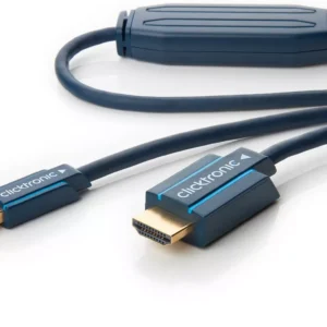 Cablu Profesional 3m mini DisplayPort - HDMI 1920x1200p Apple MacBook/Pro/Air OFC cupru AWG32 Clicktronic