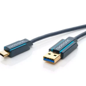 Cablu Profesional 3m USB TYPE C - USB 3.0 4.5W SuperSpeed 5Gbit/s OFC cupru aurit Clicktronic