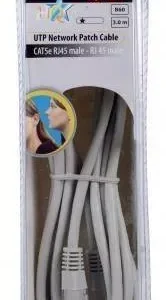 Cablu profesional internet UTP cat5e 3m HQ
