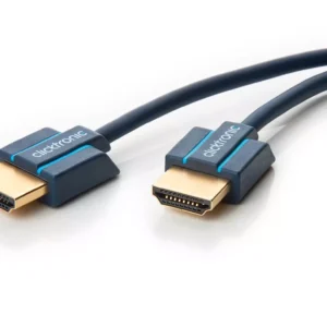 Cablu Profesional ultra-slim 4mm HDMI 2m tata-tata ARC Ultra HD 4K 60Hz cu Ethernet OFC AWG34 Clicktronic