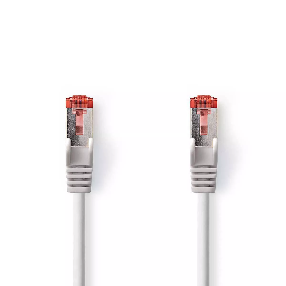 Cablu SFTP CAT6 10m RJ45 tata - RJ45 tata gri Nedis