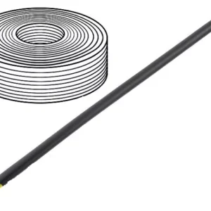 Cablu telefon 4 fire pentru telecomunicatii litat 4x28AWG negru -20/60C BQ CABLE