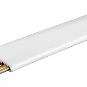 Cablu telefonic plat 8 fire alb CCA Goobay